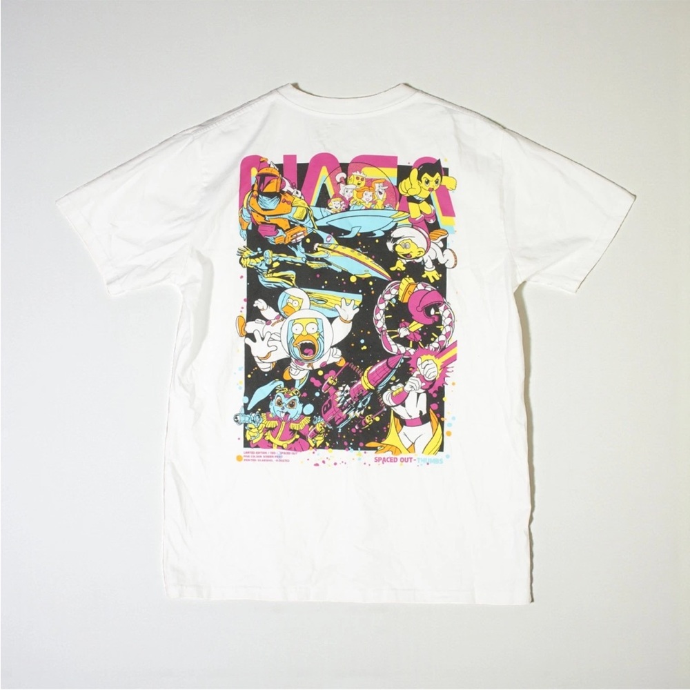 Spaced Out Thumbs T-Shirt Limited Edition / 100 Adult L Anime Cartoon Animation